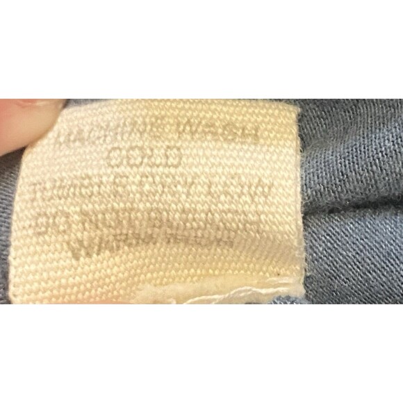 Synergy Organic Clothing Dress Large Blue Sleeveless Hooded Pockets EcoLuxe - Picture 8 of 8